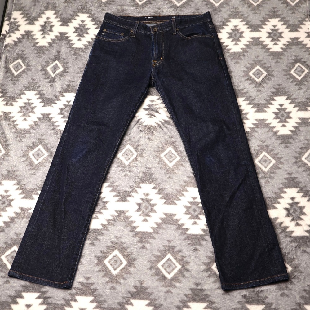 AG Adriano Goldschmied Everett Slim Straight Jeans Indigo 31x32 1794LEDHGW